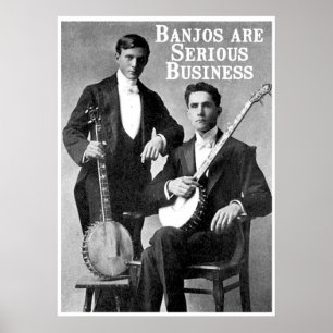 Poster sério do negócio