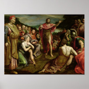 Poster Sermão de St John o baptista
