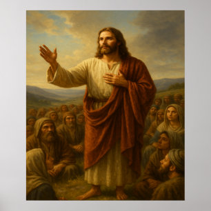 Poster Sermão na Wall Art do Monte™ LDS