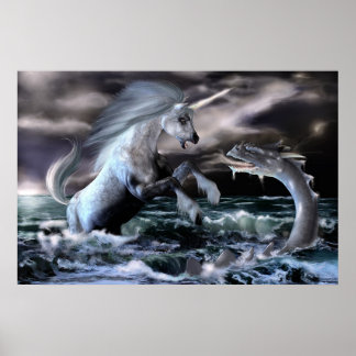 Poster Serpent and Unicorn