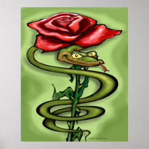 Poster Serpent n Rose