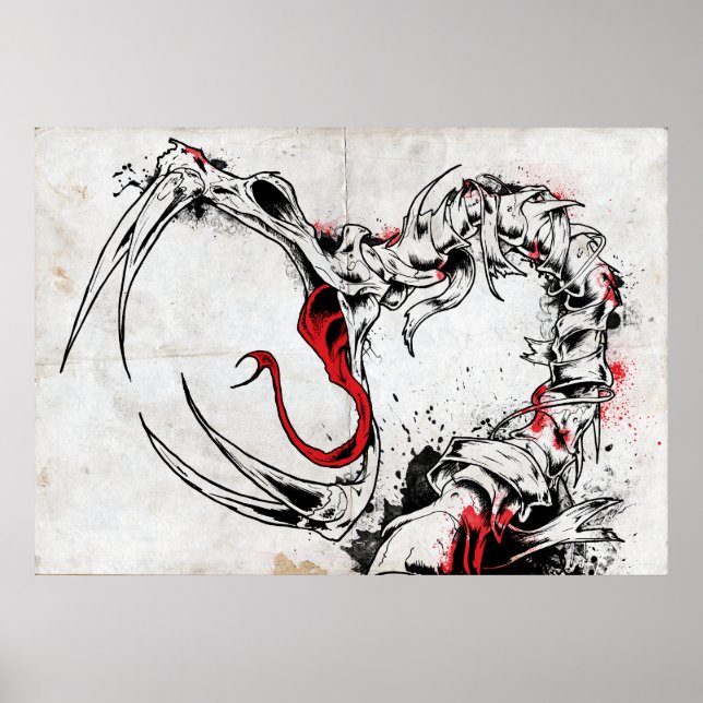 Poster Serpente da Morte II (Frente)