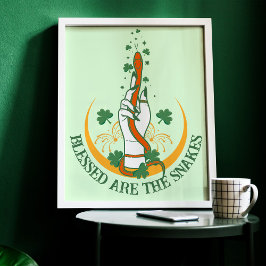 Poster Serpente de Shamrock para o dia inteiro do Cobra V