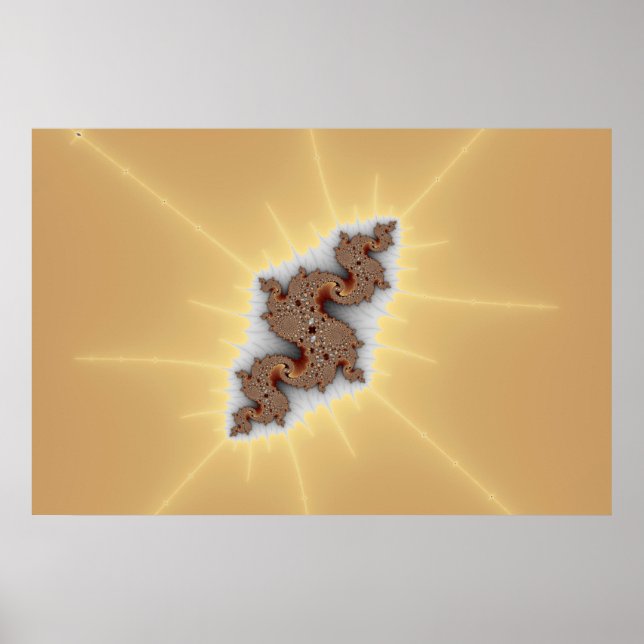 Pôster Serpus - Arte Fractal (Frente)