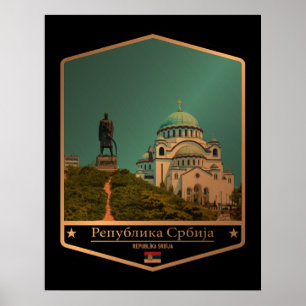 Poster Sérvia