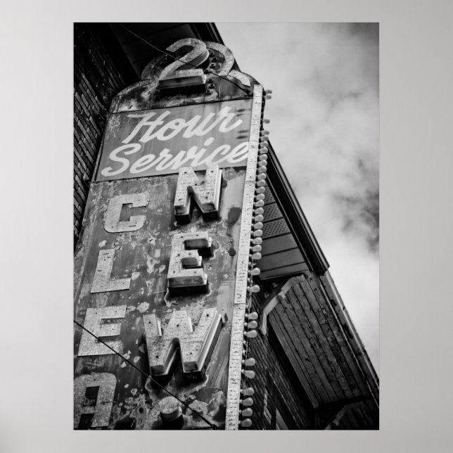 Pôster serviço 2 horas (Frente)