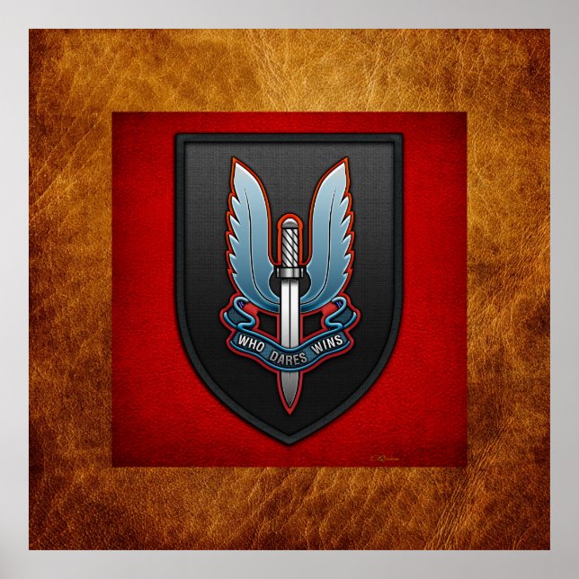 Poster Serviço aéreo especial (SAS) (Frente)