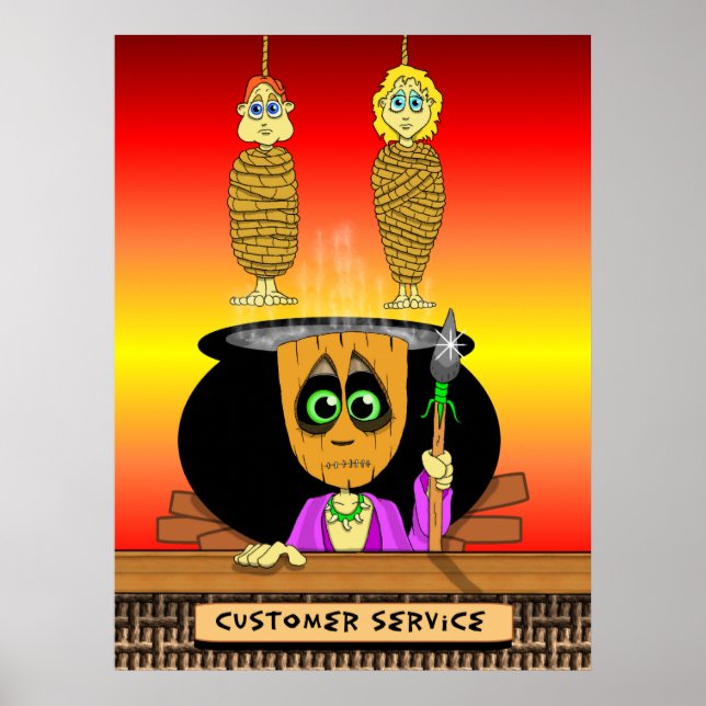 Pôster Serviço de atendimento ao cliente Hanni Ba Loo (Frente)