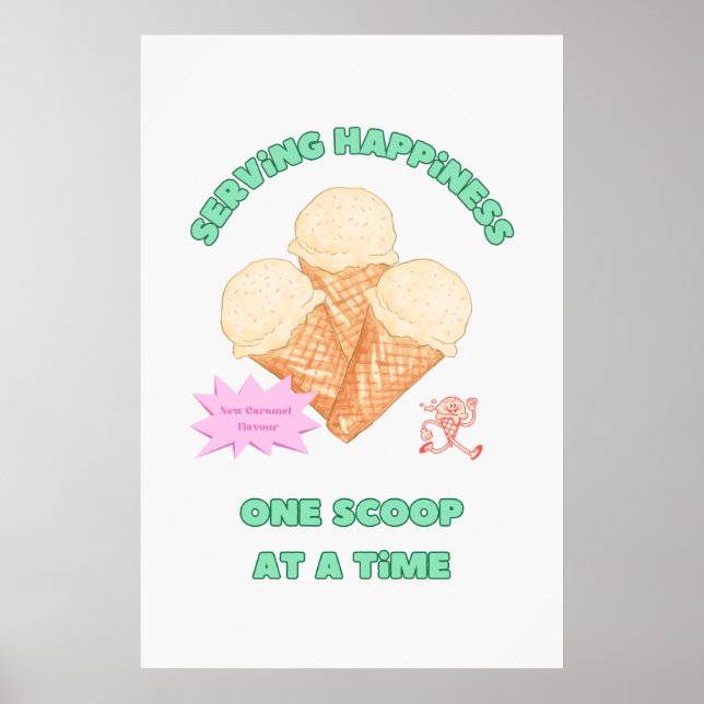 Poster Serving Happiness (Frente)