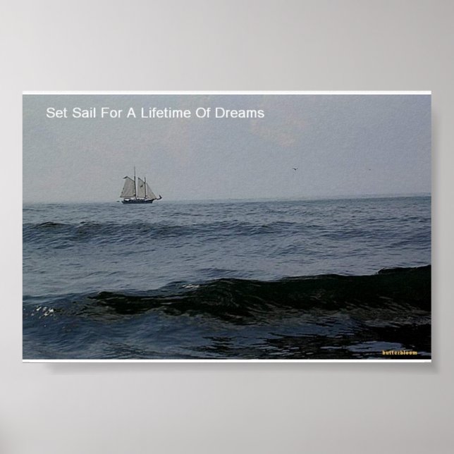 Poster Set Sail (Frente)