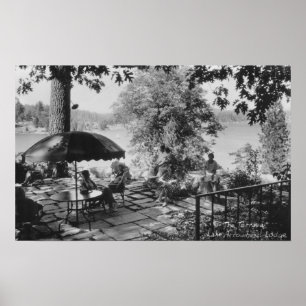 Poster Seta do lago, opinião do alojamento de Califórni