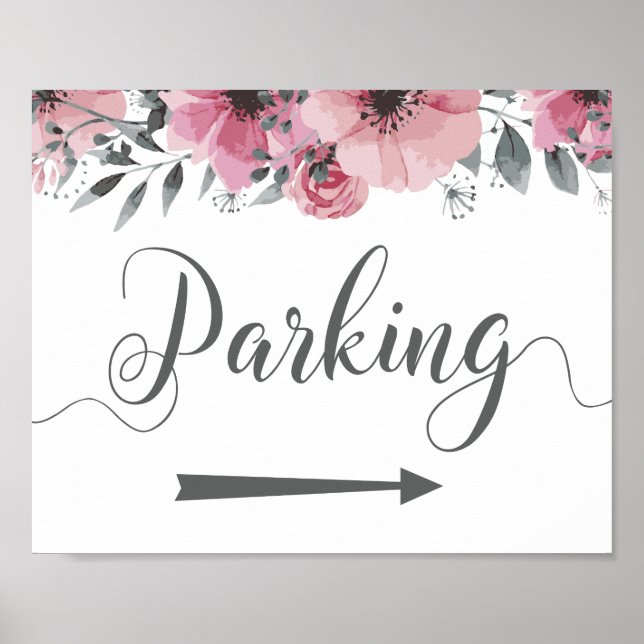 Poster Seta para a Direita de Sign (Frente)