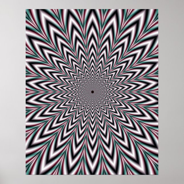 Poster Setas Pulsantes (Frente)
