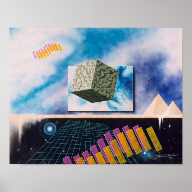 Pôster Sete Dimensões (Frente)