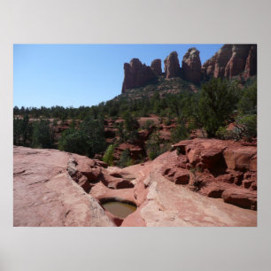Poster Sete Piscinas sagradas na Arizona de Sedona