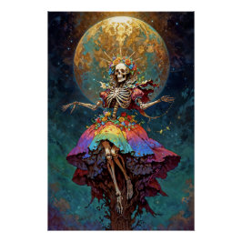 Pôster Sete Poderes Santa Muerte