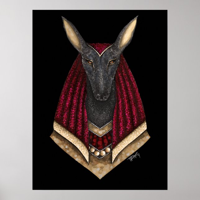 Poster Seth Deus do Caos (Frente)