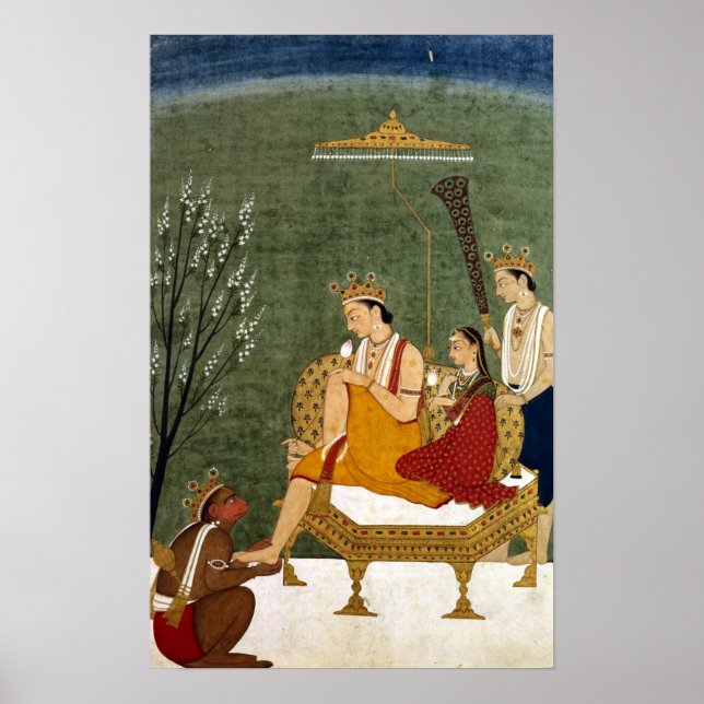 Pôster Sétima encarnação de Vishnu como Rama-Chandra (Frente)