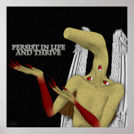 Poster Seu Anjo Guardião dá palavras de encorajamento