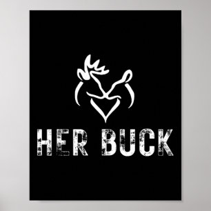 Poster Seu Buck Correspondendo Casais De Caça Dia de os n