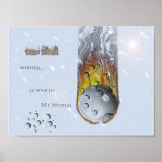 Pôster Seu Cérebro Deseja Que Seja No Meu Mundo 3