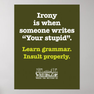 Poster "Seu Estúpido"