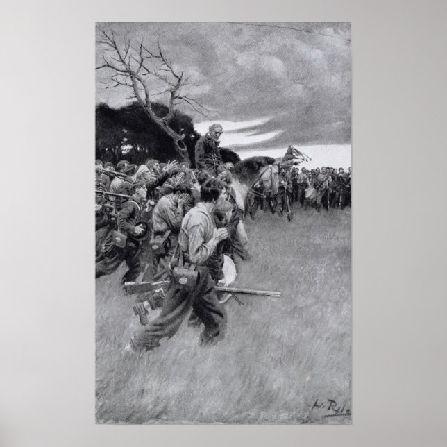 Pôster Seu exército terminou de chorar e soluçar (Frente)