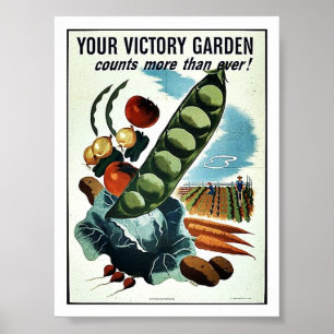 Poster Seu jardim de vitória