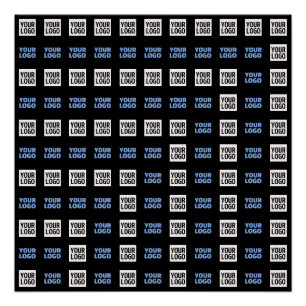 Pôster Seu logotipo ou imagem carregada   Padrão Geométri