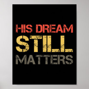 Poster Seu Sonho Ainda É Martin Luther King Day Human Rig