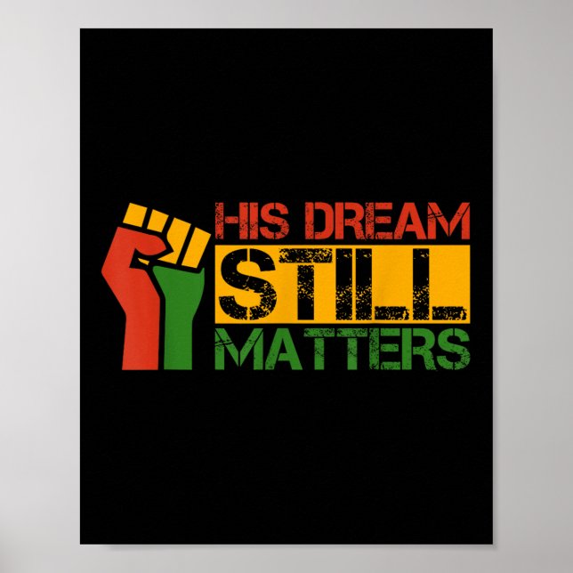 Poster Seu Sonho Ainda É Martin Luther King Jr. Day (Frente)