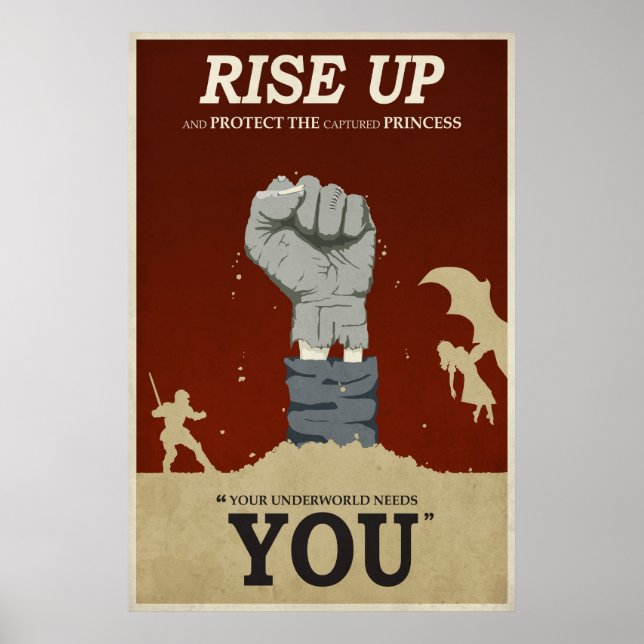 Poster Seu submundo precisa de você (Frente)