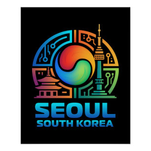 Pôster Seul Coreia do Sul