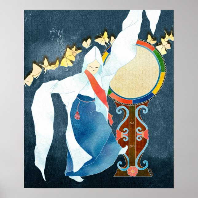 Pôster Seung Mu, Dançar Monge Coreano (Frente)