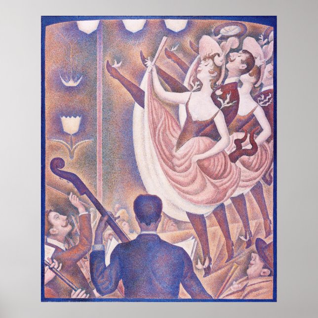 Poster Seurat Can-can CC0014 (Frente)