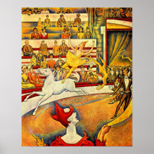 Pôster Seurat-Circo de Georges