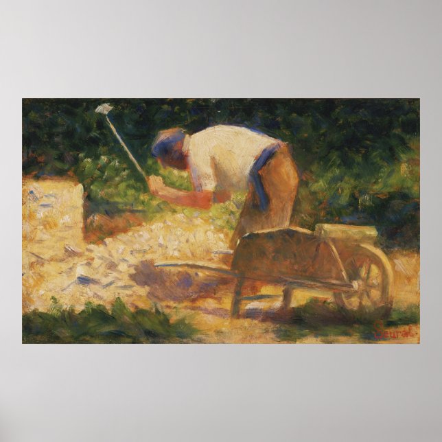 Poster Seurat The Stone Breaker (Frente)