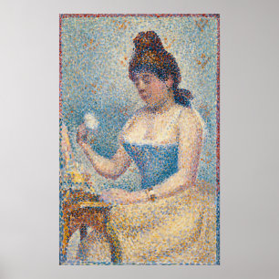 Poster Seurat Woman se alimentando