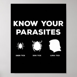 Poster Seus Parasitas, Qualquer Um, Mas A Caricatura Do P