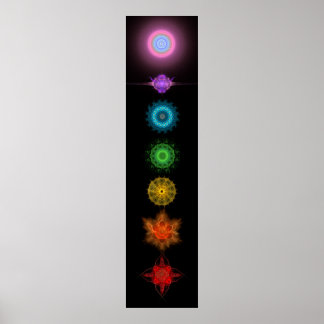 Pôster Seven Chakras
