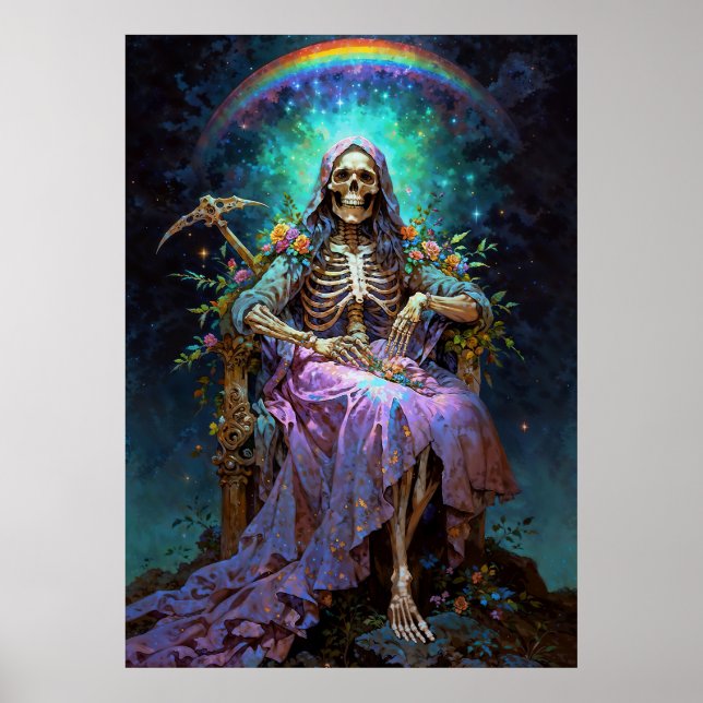 Poster Seven Potencies Santa Muerte (Frente)