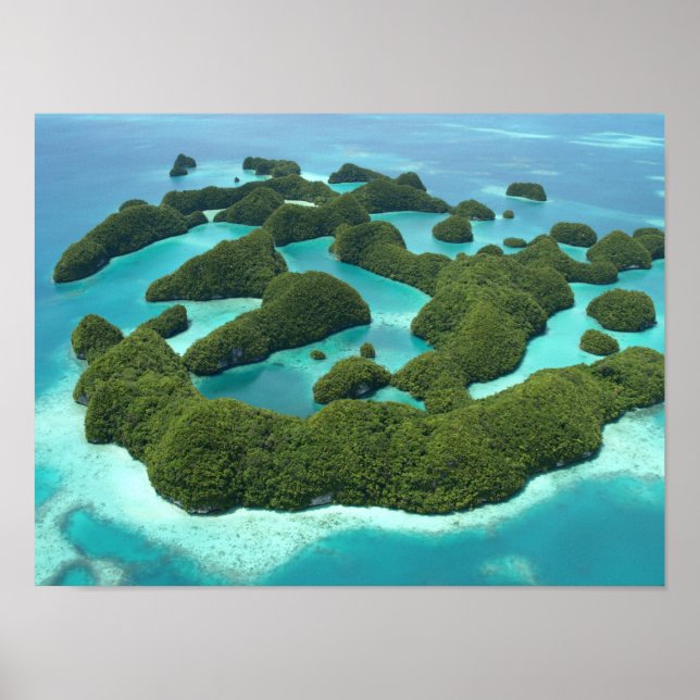 Poster Seventy Islands, Palau (Frente)