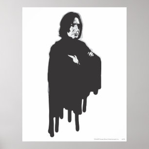 Pôster Severus Snape Arms Crossed B-W