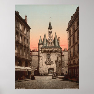Poster Sevigne gate, Bordeaux, França