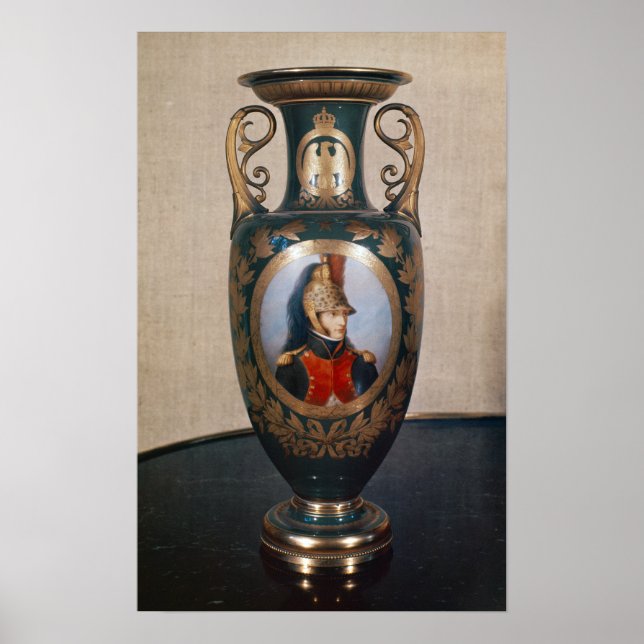 Pôster Sevres vase representando Louis Bonaparte (Frente)