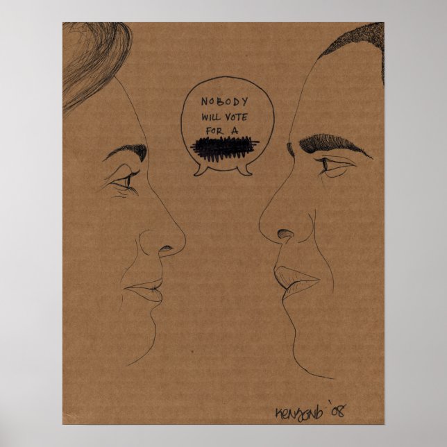 Pôster Sexismo vs Racismo (Frente)