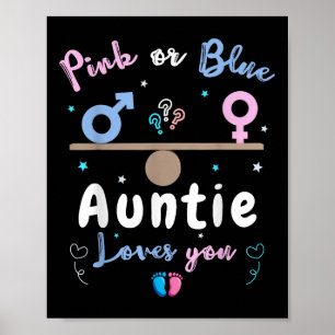 Poster Sexo Revelar Tia Gênero Partido Revelação