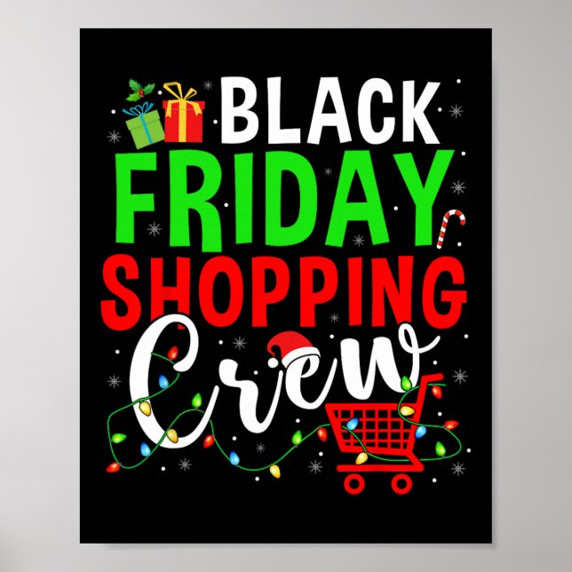 Poster Sexta-Feira Comprando Tripulantes À Noite Negra Sh (Frente)