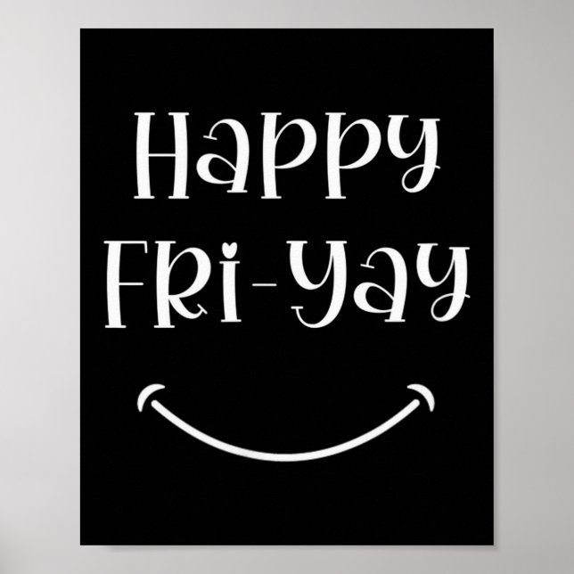 Poster Sexta-feira Feliz Amantes da Sexta-feira Diversão  (Frente)
