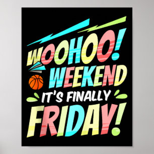 Poster Sexta-feira Feliz Sex Yay Professor Escola Meme Ca